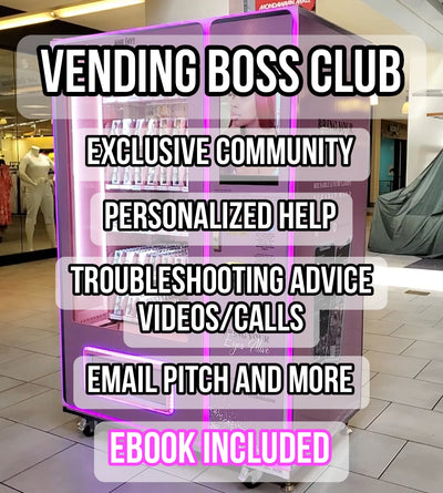 Vending Machine Boss Club -EBOOK INCLUDED
