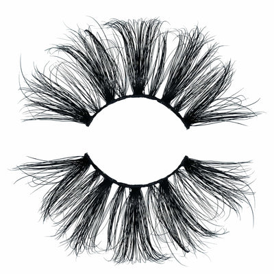 Pair of Jade mink strip lashes