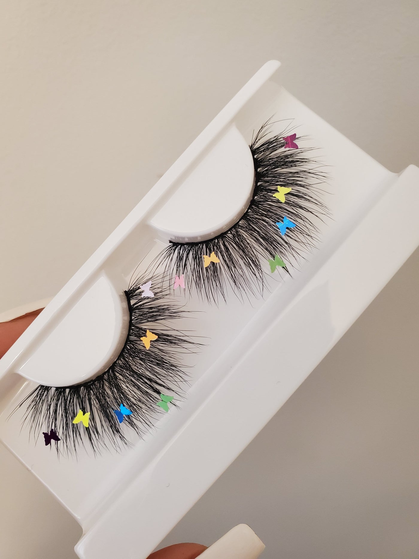 Sequin Butterfly Lashes 20mm - Mink Envy Lashes