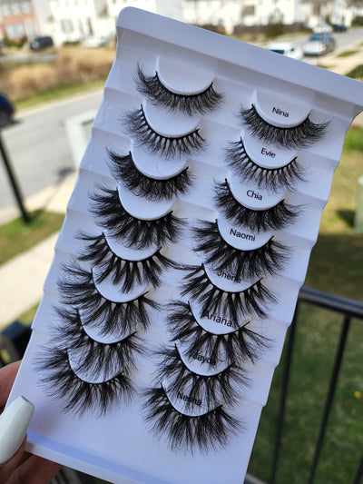 The MINI Faux Book of Lashes - Mink Envy Lashes