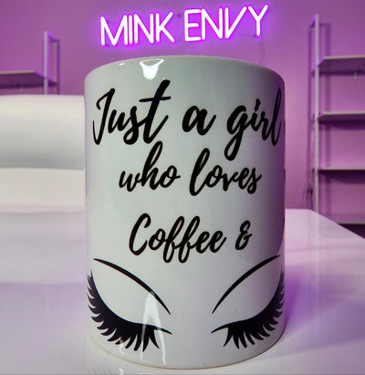 Lash Lover Mug - Mink Envy Lashes