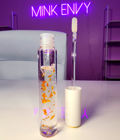 Hydrating Flower Lip Oil - Mink Envy Lashes
