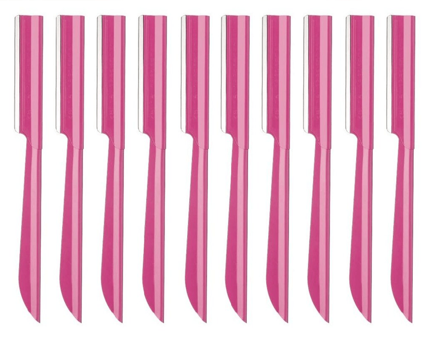 Premium Brow & Face Razor (Pink or Blue) - Mink Envy Lashes