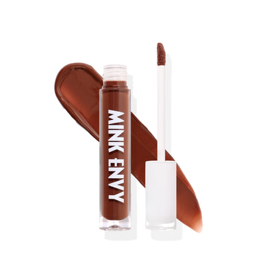 Mocha Lip Gloss Lacquer - Mink Envy Lashes